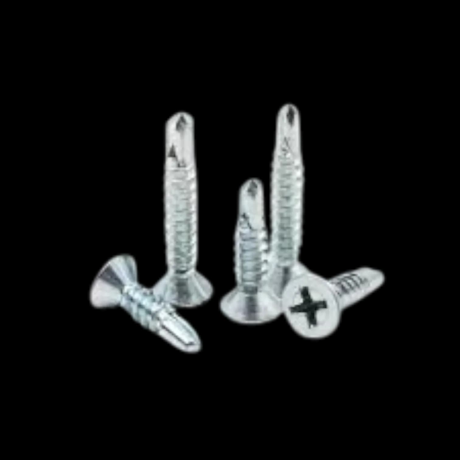 Zincline CSK SDS Screw (Flat Head) 19*3.9 Zinc (1000 Pcs)