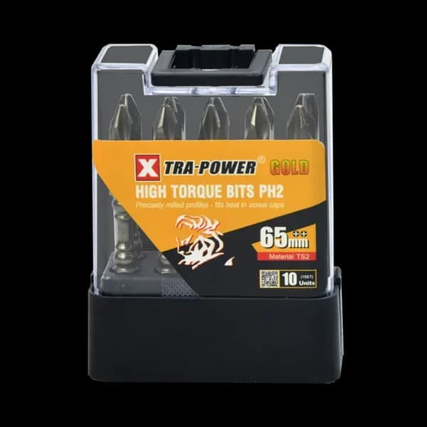 High Torque Bits Gold 65mm (10 Pcs Pkt)