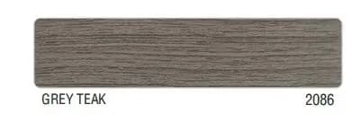 E3 Glossy 2086 PVC Edge Banding Glossy REY TEAK 22mm x 0.8mm (50 Mtr)